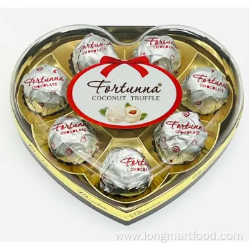 Heart-shaped Chocolate Wafer Ball Box